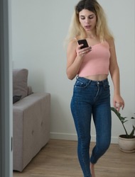 Insatiable Blonde Teen On Cock
