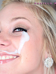 Hilary Cum Facial by Amateur Allure