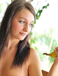 Brunette FTV Girls Alley