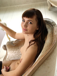 Aria Bella In Fishnet Stockings