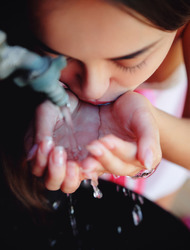 Sexy Li Moon wears a dress with a see-through front