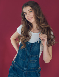 Kay J Sexy Teen Strips Out Of Her Jeans