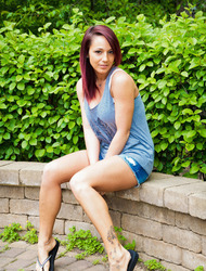 Nikki Sims Tank And Shorts