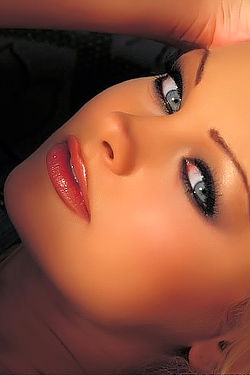 Martina Warren In Black Lingerie